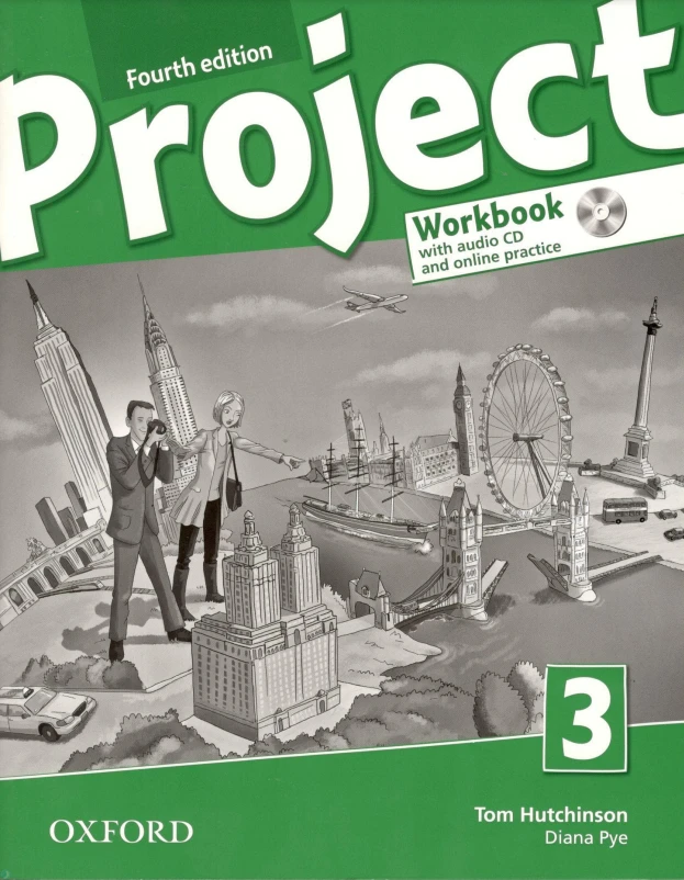 جلد کتاب Project 3 Workbook 4th Edition