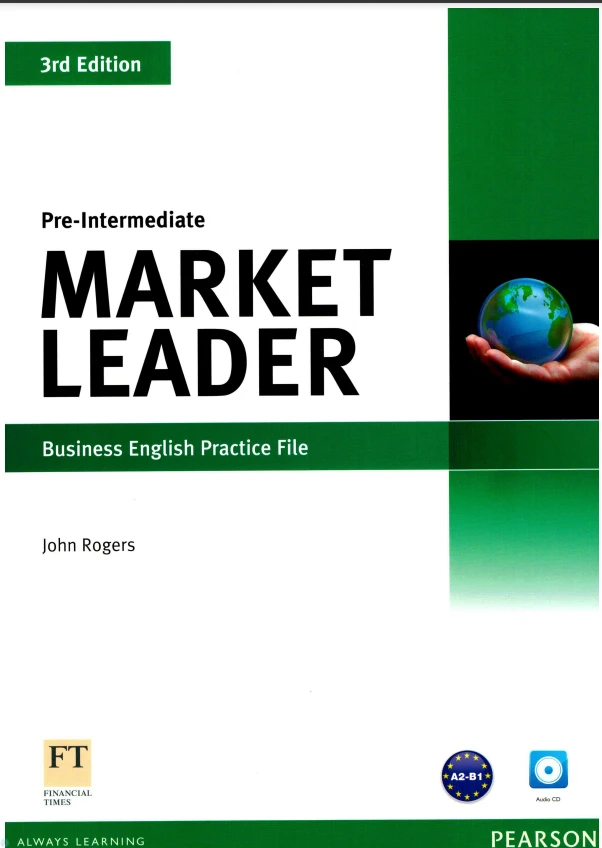 جلد کتاب  Market Leader Pre-Intermediate Practice File