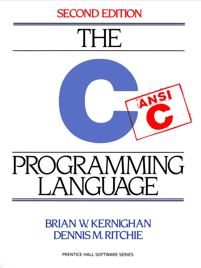 دانلود PDF کتاب The C Programming Language - زبان برنامه‌نویسی C