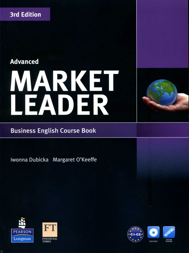 جلد کتاب Market Leader Advanced Course Book