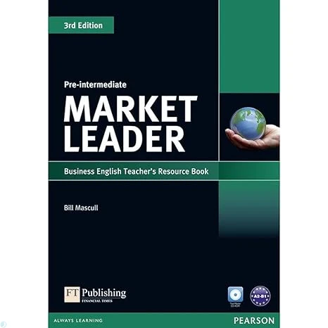 جلد کتاب Market Leader Pre-Intermediate Teacher's Resource Book