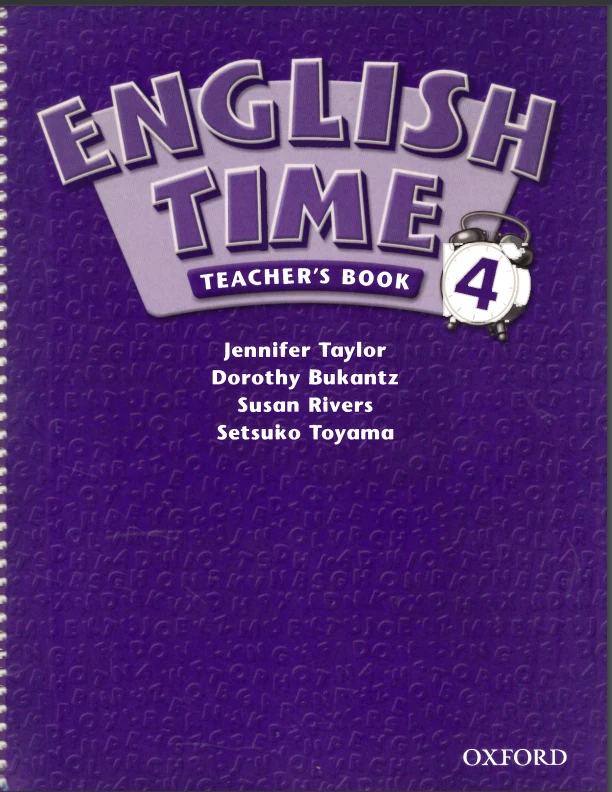 جلد کتاب English Time 4 Teacher’s Book