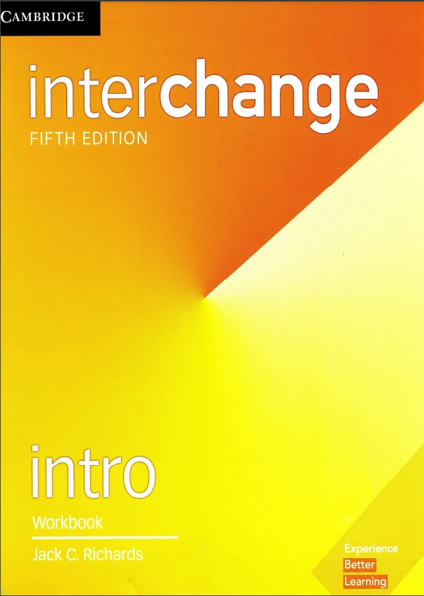 جلد کتاب Interchange Intro Workbook 5th Edition