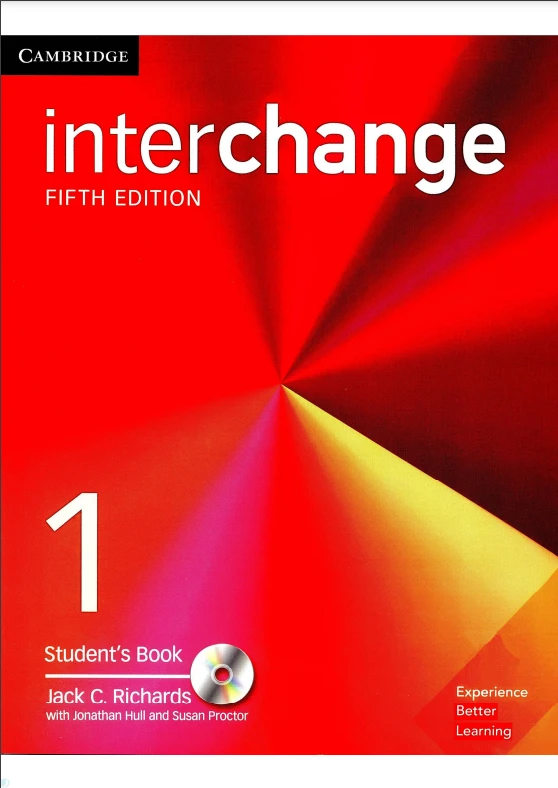 جلد کتاب Interchange 1 Student's Book 5th Edition