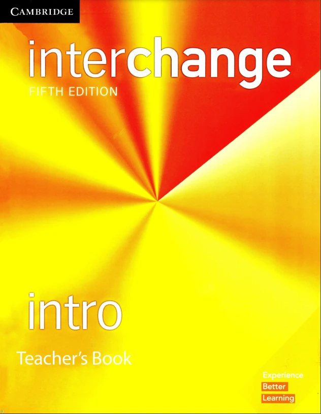 جلد کتاب Interchange Intro Teacher's Book 5th Edition