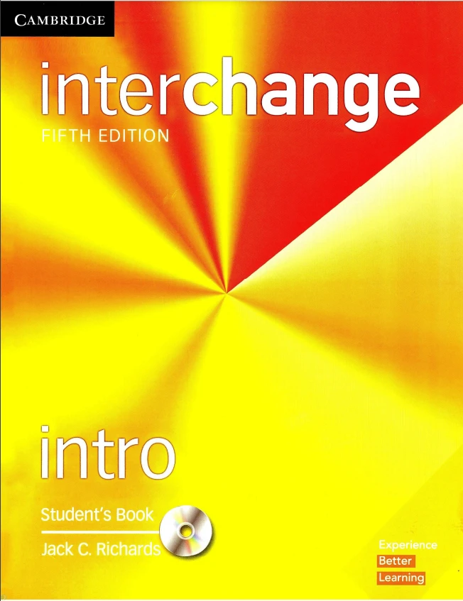 جلد کتاب Interchange Intro Student's Book 5th Edition