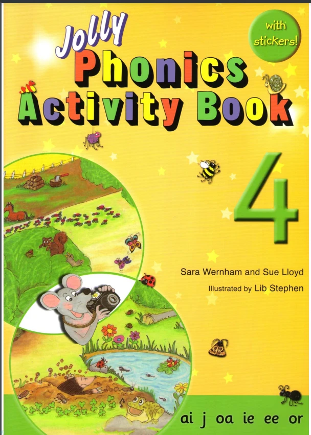 دانلود کتاب Jolly Phonics Activity Book 4 (نسخه PDF)