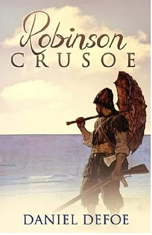 جلد کتاب (Robinson Crusoe)