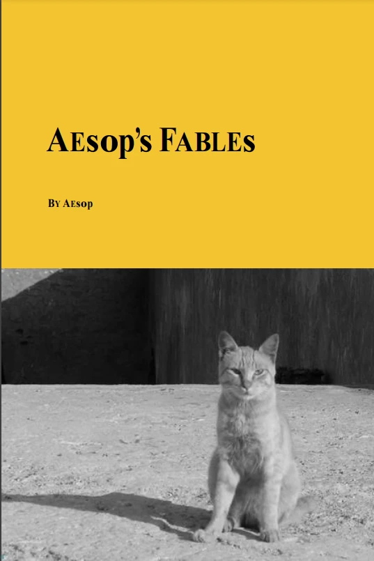 جلد کتاب Aesop’s Fables