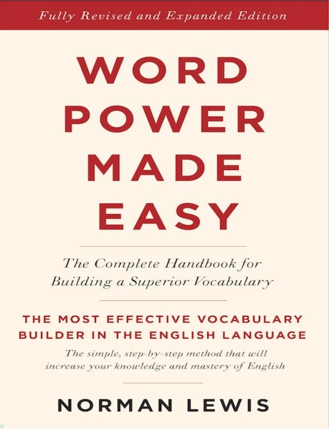 دانلود کتاب Word Power Made Easy: The Complete Handbook for Building a Superior Vocabulary (نسخه PDF)