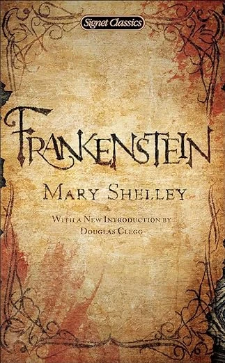 جلد کتاب Frankenstein