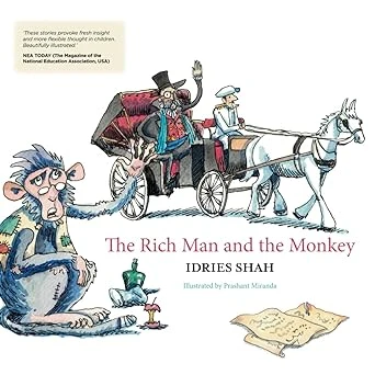 جلد کتاب The Rich Man and the Monkey