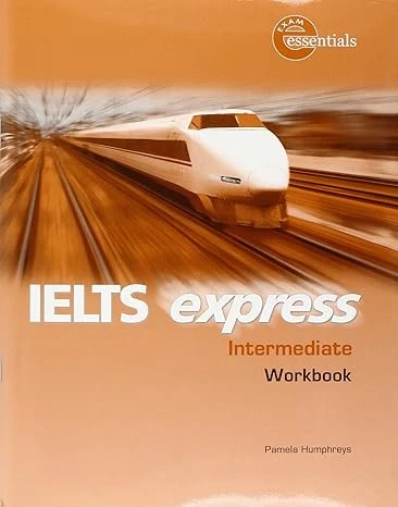 جلد کتاب IELTS Express intermediate workbook