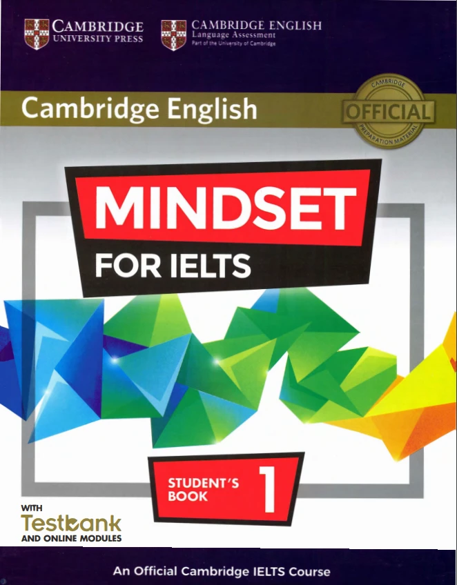 جلد کتاب Mindset For IELTS Level 1 Student’s Book