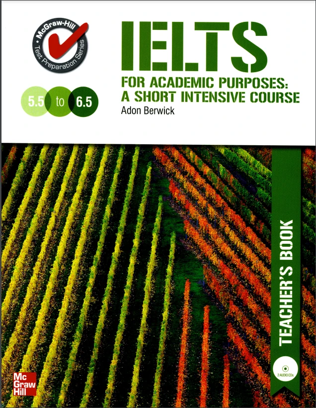 جلد کتاب IELTS for Academic Purposes Teacher's Book