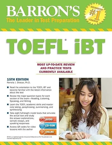 دانلود PDF کتاب Barron’s TOEFL iBT