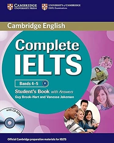 جلد کتاب Complete IELTS Bands 4-5