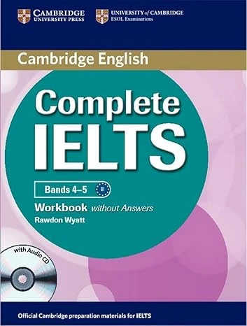 جلد کتاب Complete IELTS Bands 4-5 Workbook