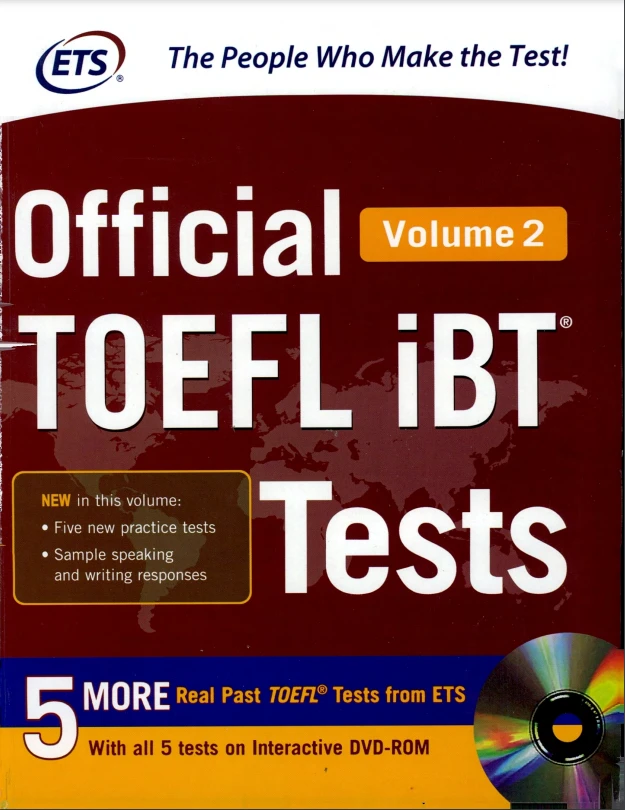 جلد کتاب Official TOEFL iBT Tests