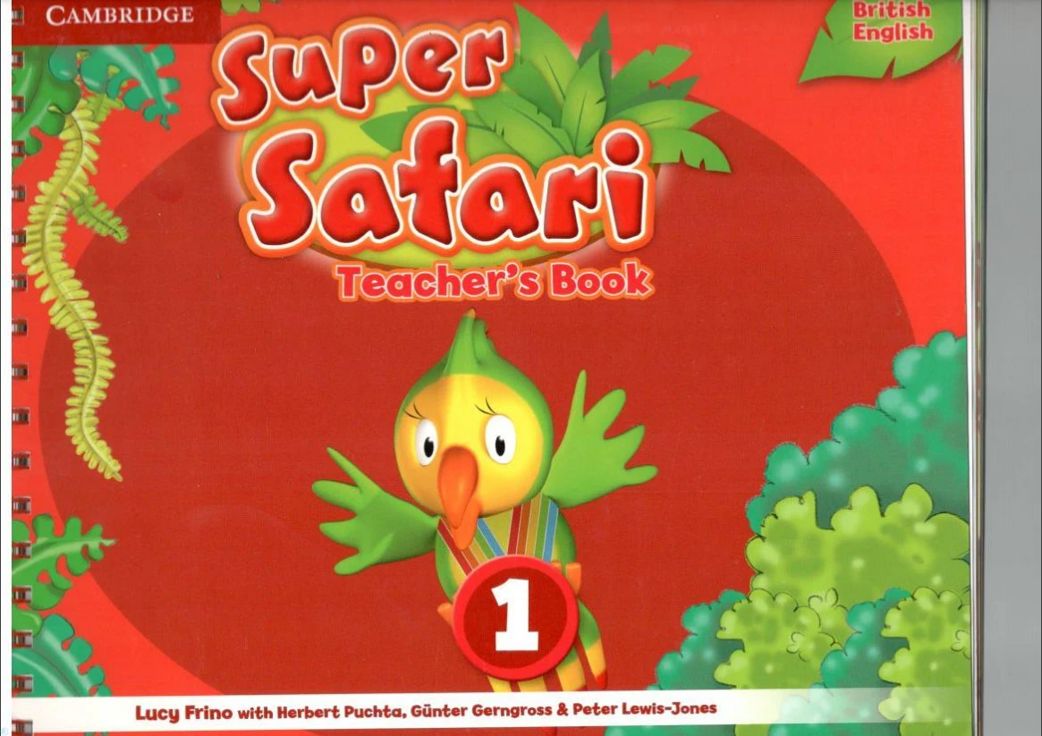 جلد کتاب Super Safari Level 1 Teacher's Book