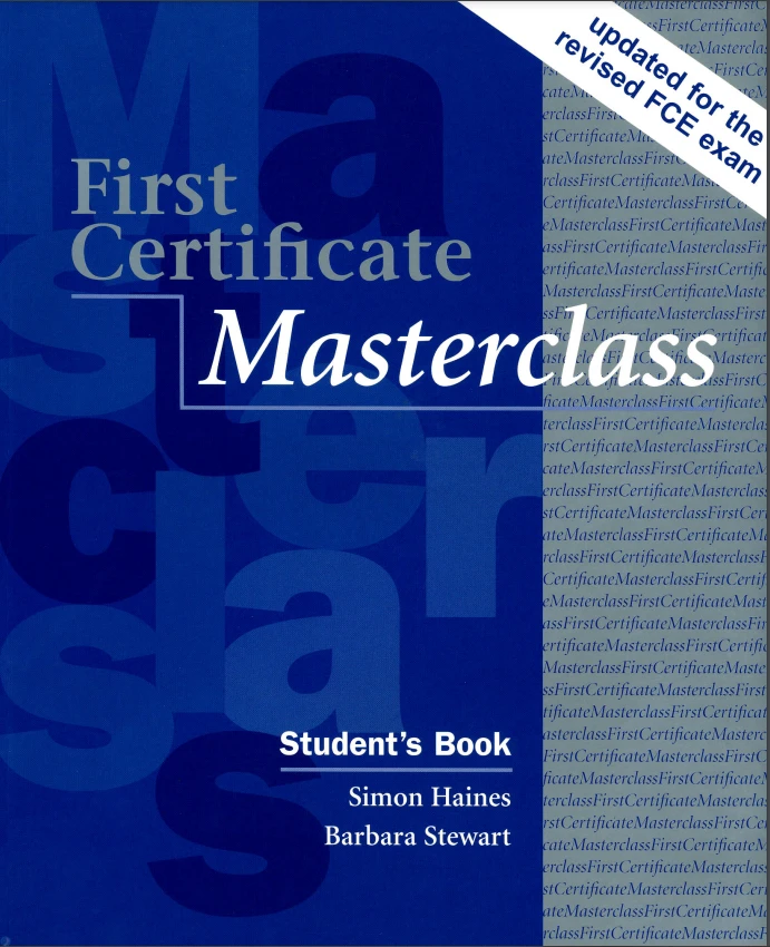 جلد کتاب First Certificate Masterclass