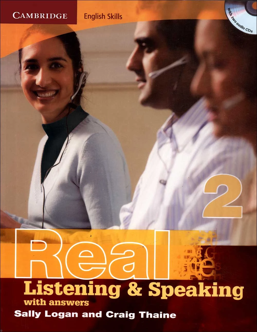 جلد کتاب Real Listening and Speaking 2