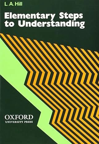 دانلود کتاب Elementary Steps To Understanding (نسخه PDF)