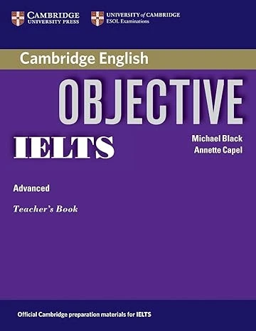 جلد کتاب Objective IELTS Advanced Teacher's Book