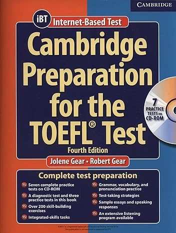 دانلود PDF کتاب Cambridge Preparation for the TOEFL test