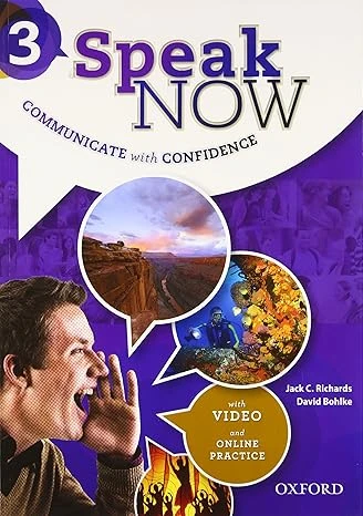 جلد کتاب speak now student book 3