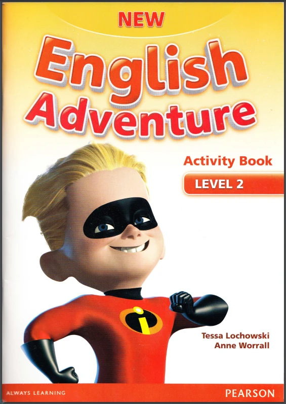 جلد کتاب New English Adventure 2 Activity’s Book