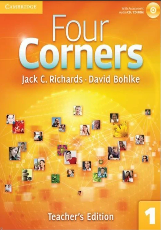 جلد کتاب four corners 1 teacher’s book