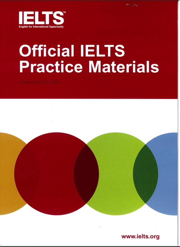 جلد کتاب  Official IELTS Practice Materials 1