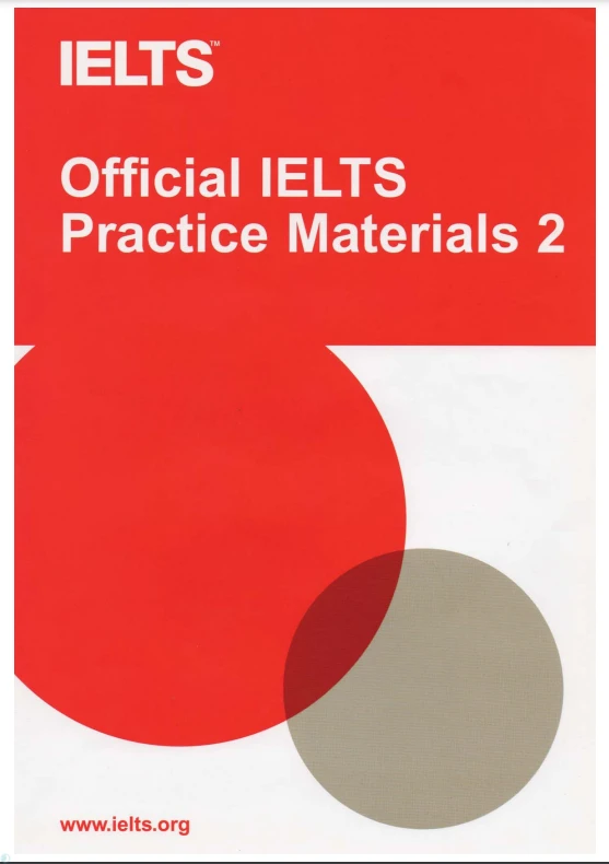 جلد کتاب   Official IELTS Practice Materials 2