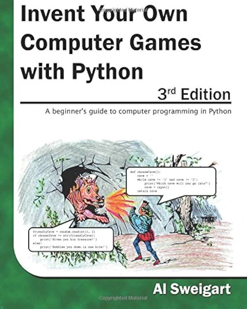 دانلود PDF کتاب Invent Your Own Computer Games with Python