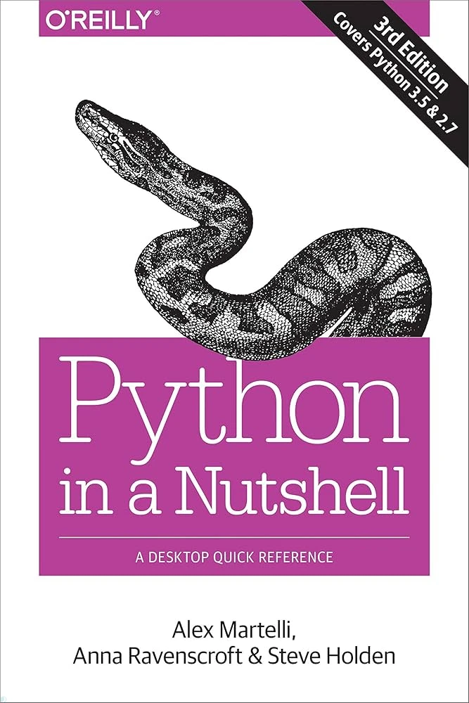 دانلود کتاب Python in a nutshell (نسخه PDF)