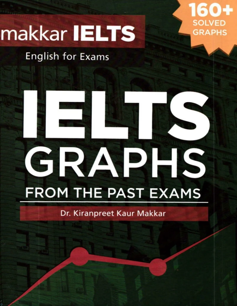 دانلود PDF کتاب Makkar IELTS Graphs From The Past Exams