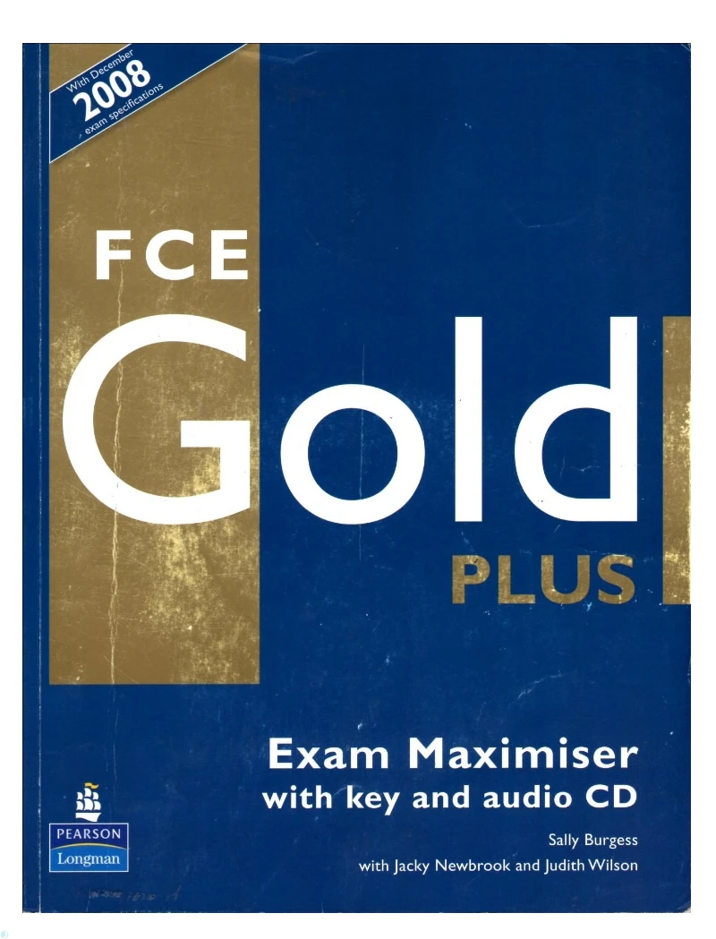 دانلود PDF کتاب FCE Gold Plus – Exam Maximiser