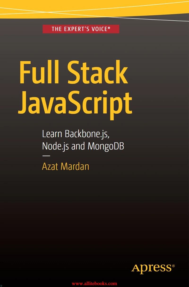 کتاب Full Stack JavaScript: Learn Backbone.js, Node.js and MongoDB