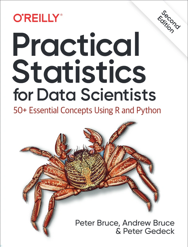 دانلود PDF کتاب Practical Statistics for Data Scientists: 50 Essential Concepts Using R and Python