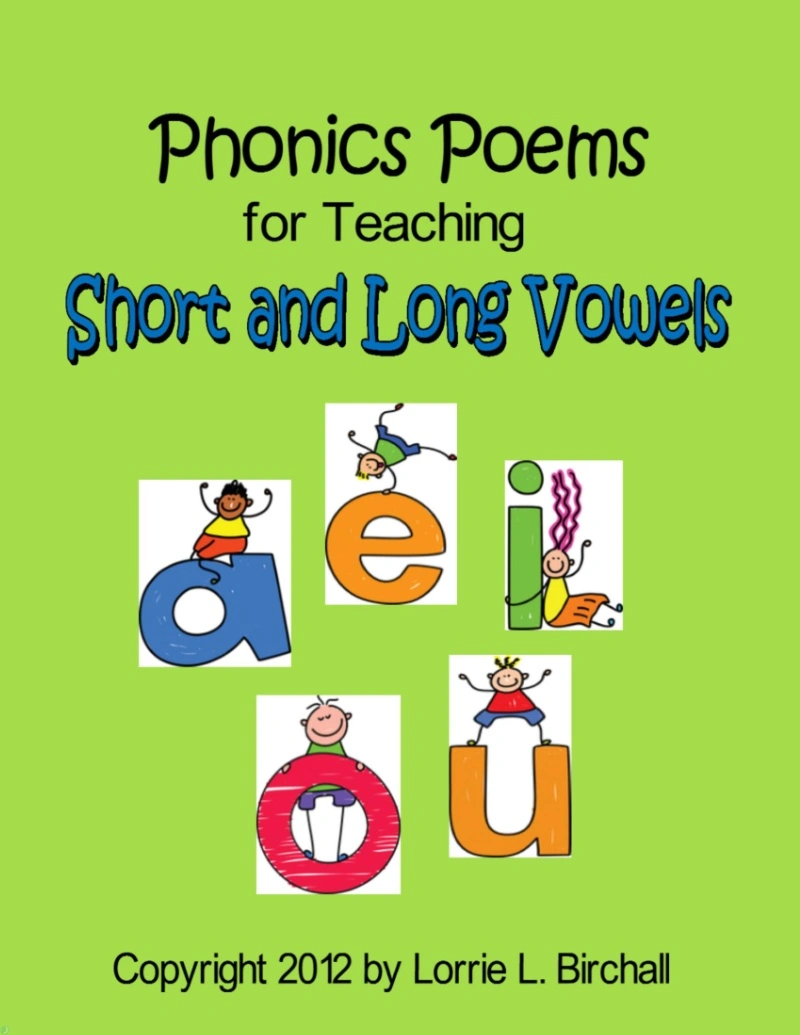 دانلود PDF کتاب Phonics Poems for Teaching Short and Long Vowels