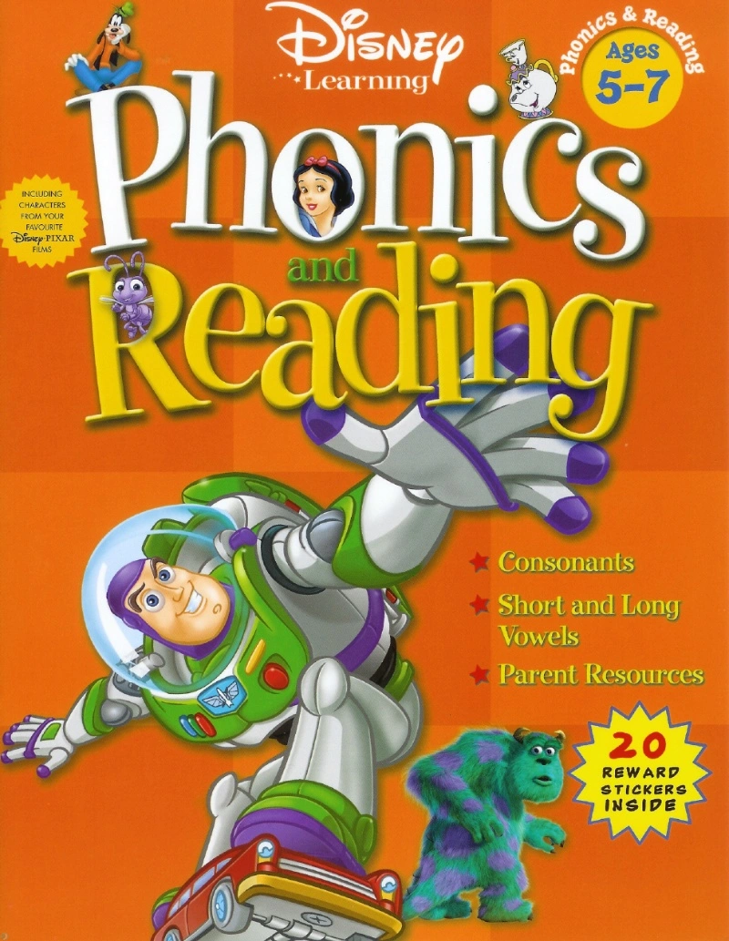 دانلود PDF کتاب Phonic reading (Disney)