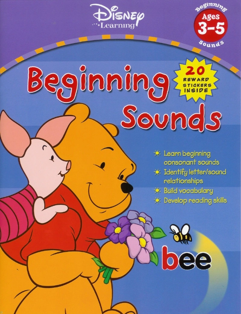 کتاب Beginning Sounds (Pooh Early Skills Workbooks)