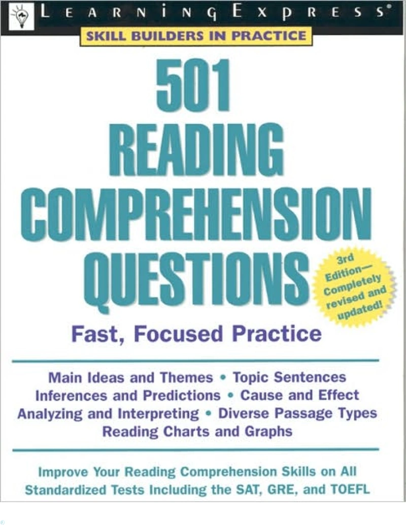 کتاب 501 Reading Comprehension Questions