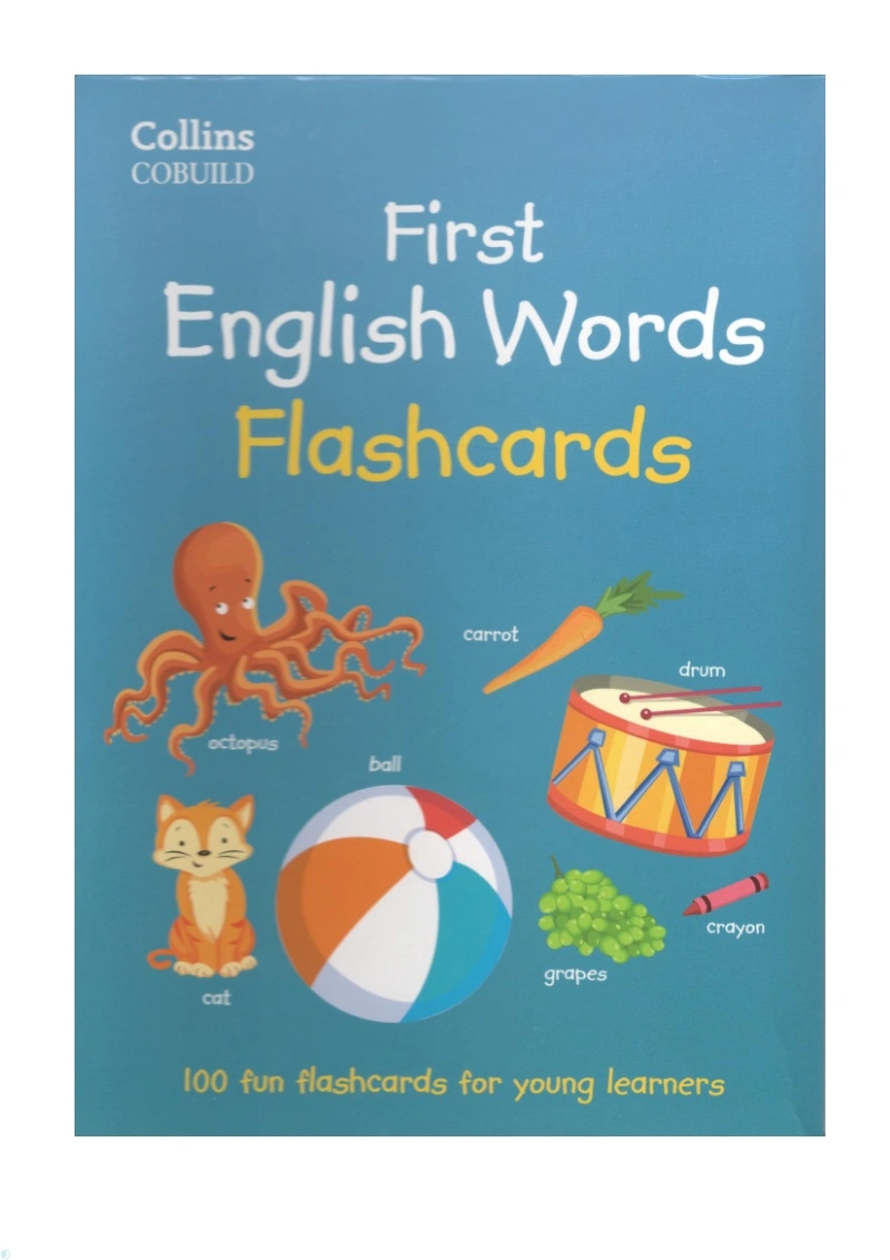 دانلود PDF کتاب First English Words Flashcards (100 cards)