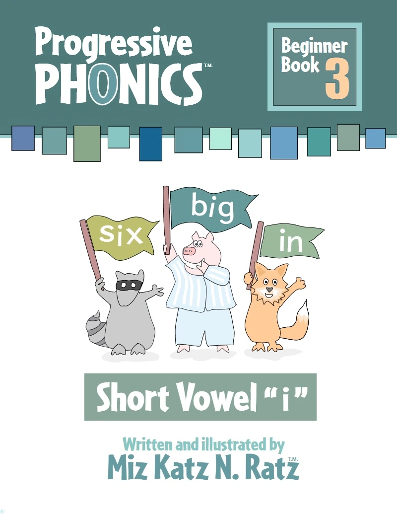 کتاب Progressve Phonics - Beginner Book 3