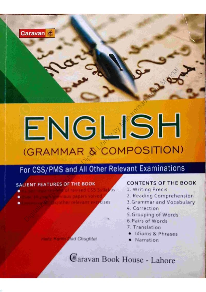 کتاب English Grammar and Composition