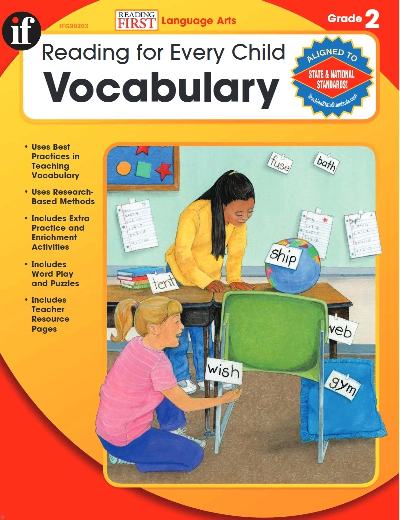 دانلود PDF کتاب Reading for Every Child - Vocabulary Grade 2