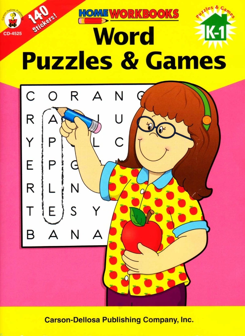 کتاب Word Puzzles And Games