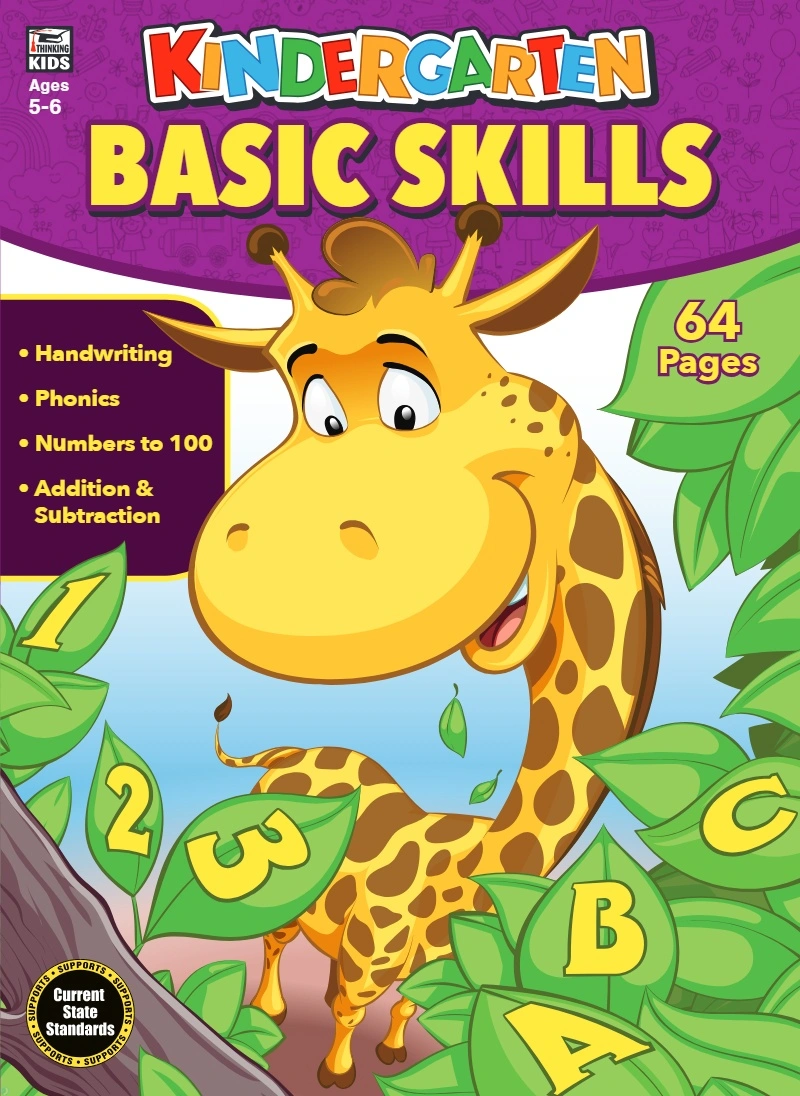 دانلود PDF کتاب Kindergarten Basic Skills